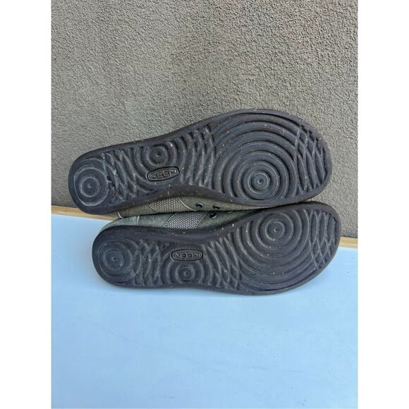 Keen Sienna Mary Jane Canvas Womens Size 8.5 Taupe Brindle Comfort Flats Shoes - Picture 7 of 7